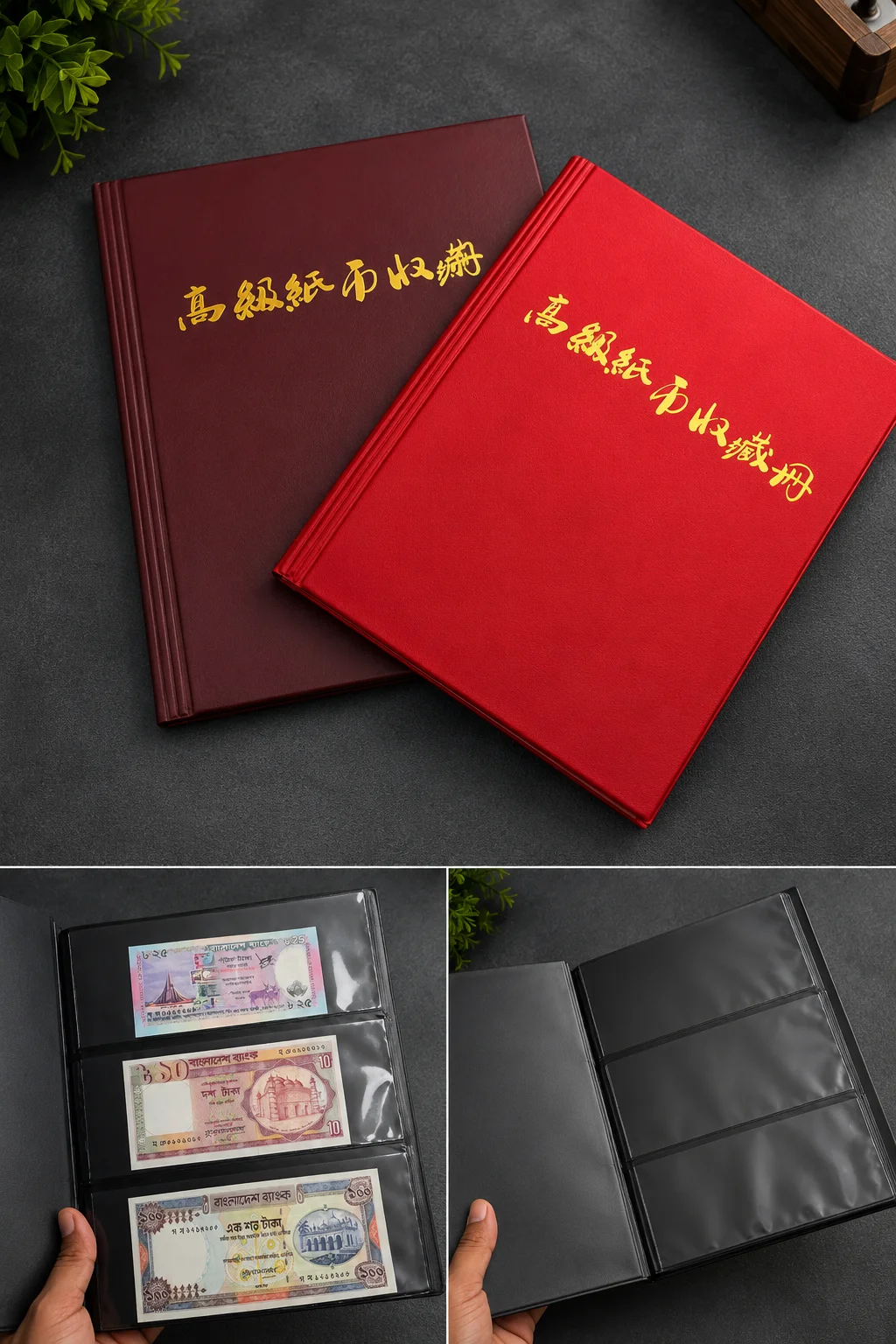 Banknote Pccb Album 120 pocket