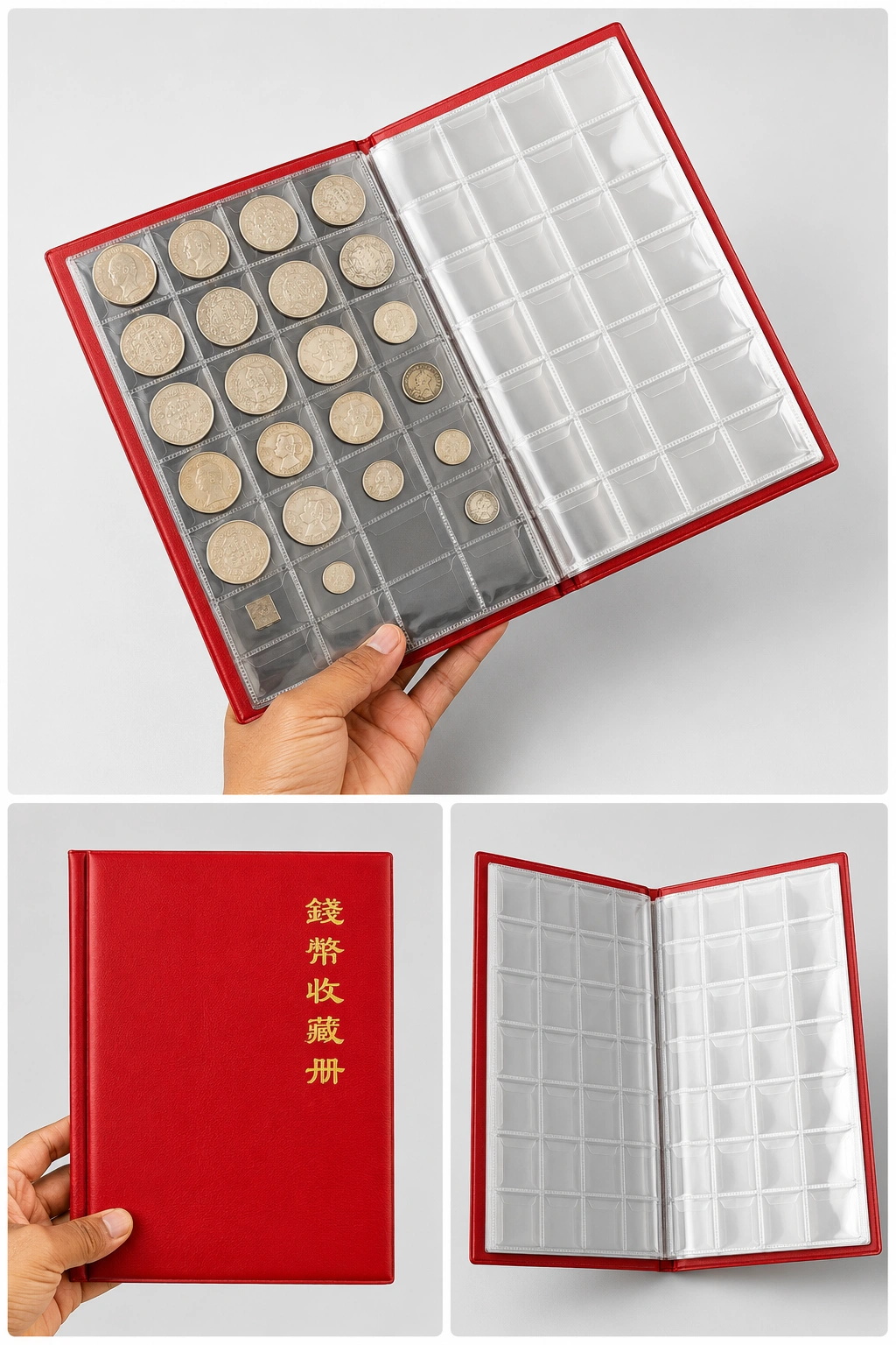 🪙 PCCB 200 Pockets  Coin Album